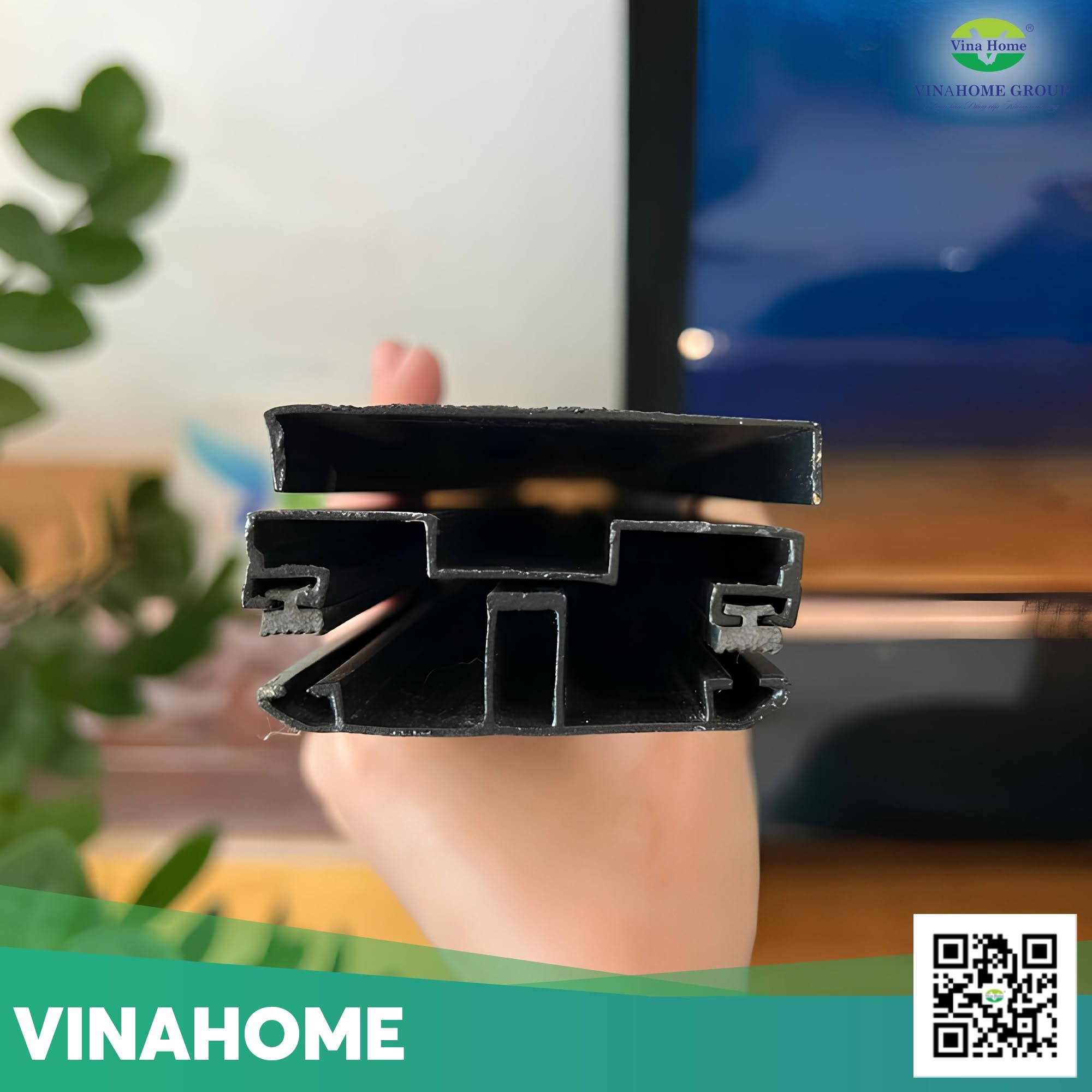 Nẹp nhôm ghép tấm poly