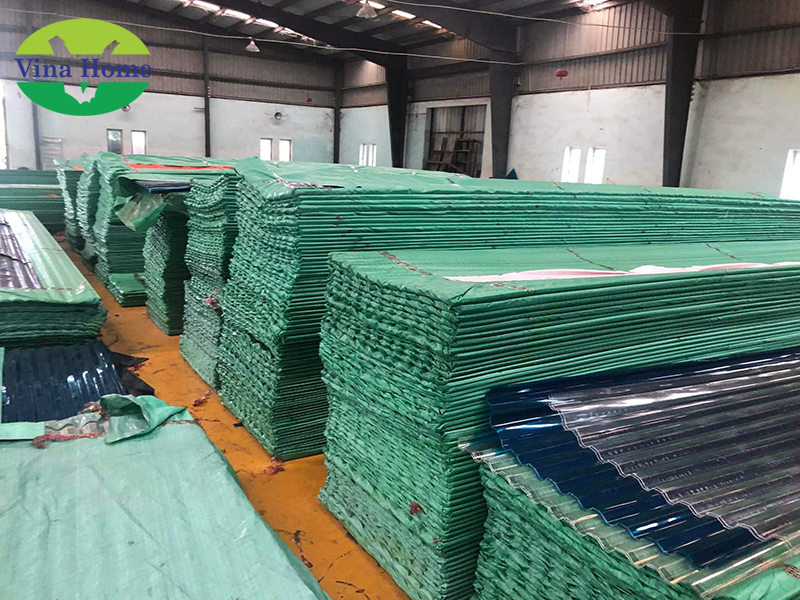 Tấm lợp lấy sáng Polycarbonate 7 sóng cao cấp